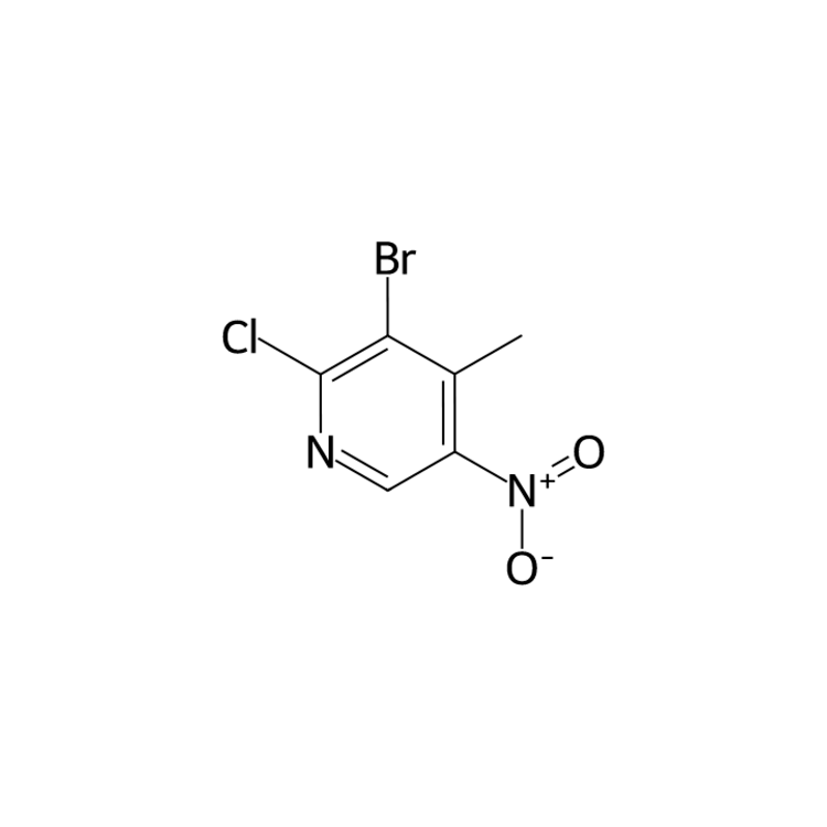 3-bromo-2-chloro-4-methyl-5-nitro-pyridine