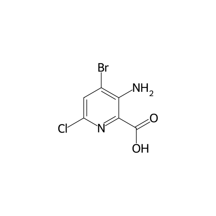 3-amino-4-bromo-6-chloro-pyridine-2-carboxylic acid