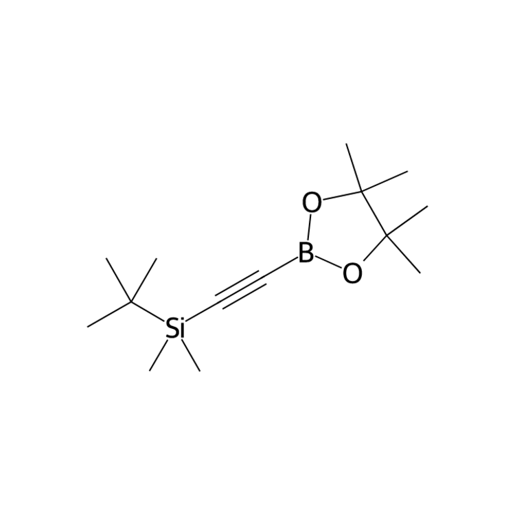 tert-butyl-dimethyl-[2-(4,4,5,5-tetramethyl-1,3,2-dioxaborolan-2-yl)ethynyl]silane