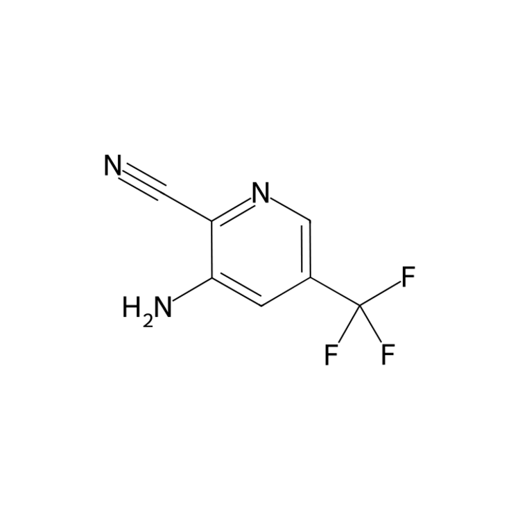 3-amino-5-(trifluoromethyl)pyridine-2-carbonitrile