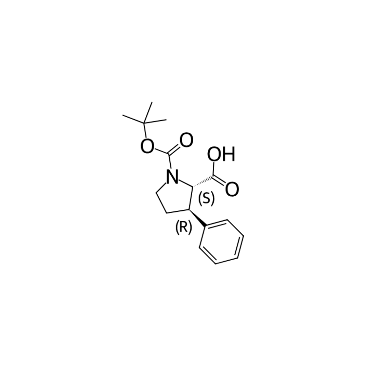 (2S,3R)-1-tert-butoxycarbonyl-3-phenyl-pyrrolidine-2-carboxylic acid