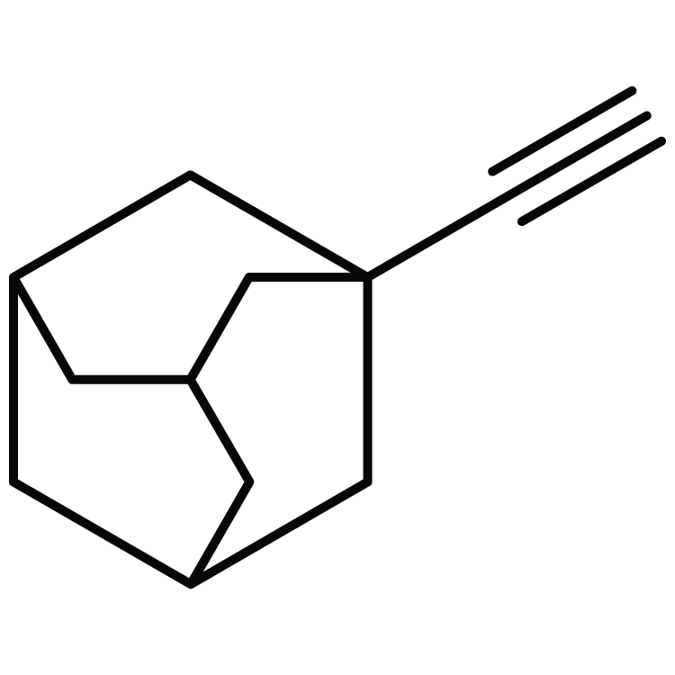 Structure of 40430-66-8 | 1-Adamantylacetylene