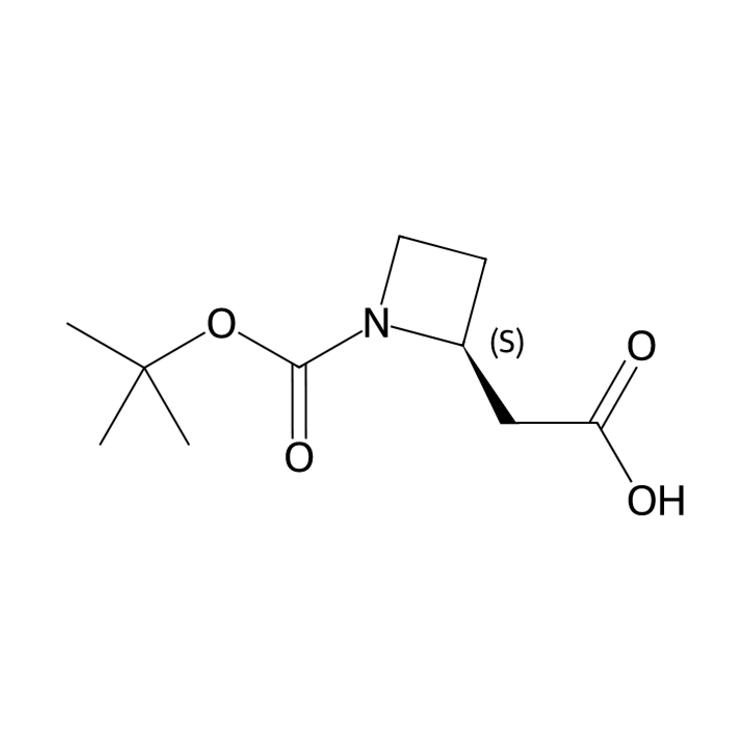 2-[(2S)-1-tert-butoxycarbonylazetidin-2-yl]acetic acid