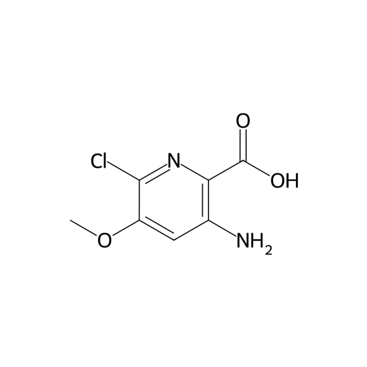 3-amino-6-chloro-5-methoxy-pyridine-2-carboxylic acid