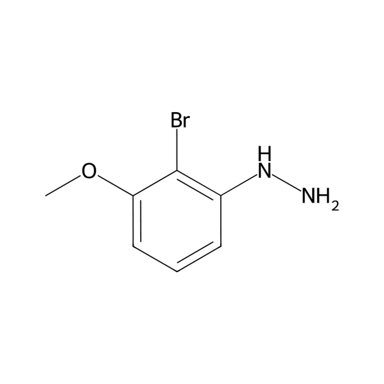 (2-bromo-3-methoxy-phenyl)hydrazine