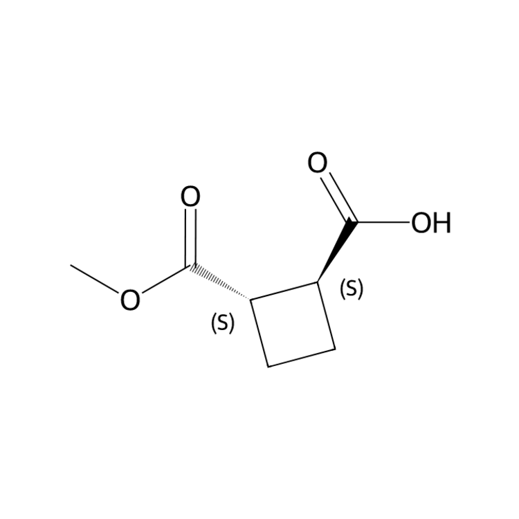 (1S,2S)-2-methoxycarbonylcyclobutanecarboxylic acid