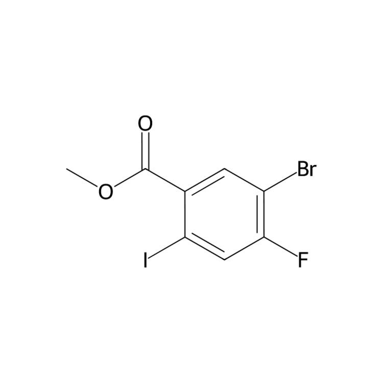 methyl 5-bromo-4-fluoro-2-iodo-benzoate