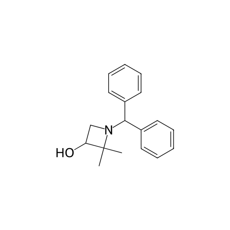 1-(diphenylmethyl)-2,2-dimethylazetidin-3-ol