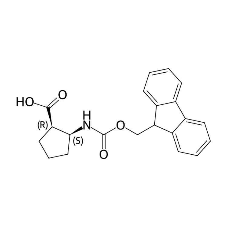 (1R,2S)-2-(9H-fluoren-9-ylmethoxycarbonylamino)cyclopentanecarboxylic acid