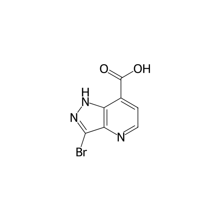 3-bromo-1H-pyrazolo[4,3-b]pyridine-7-carboxylic acid