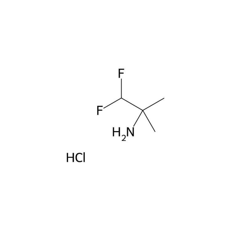 1,1-difluoro-2-methylpropan-2-amine hydrochloride