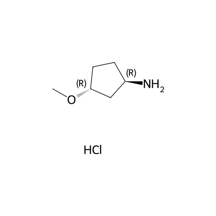 (1R,3R)-3-methoxycyclopentanamine;hydrochloride