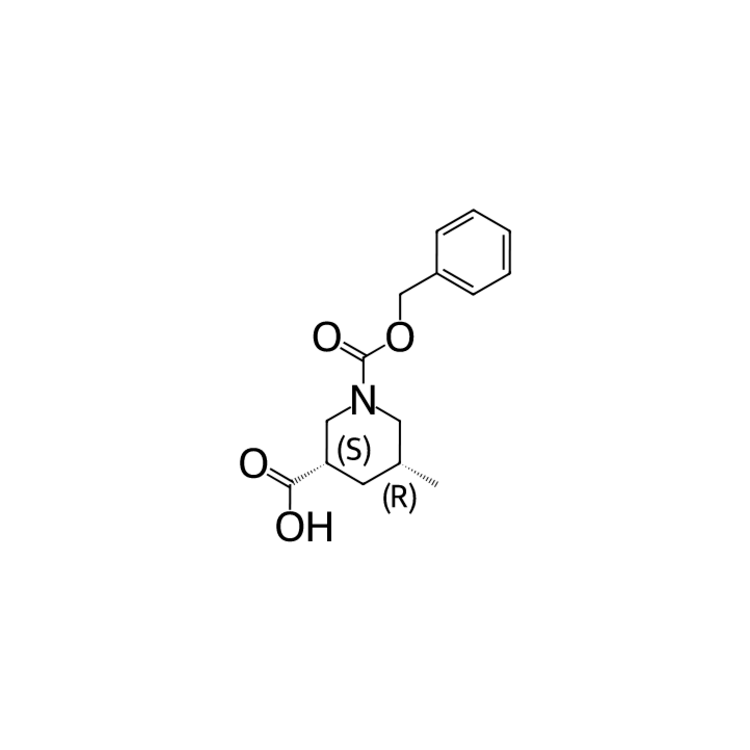 (3S,5R)-1-benzyloxycarbonyl-5-methyl-piperidine-3-carboxylic acid