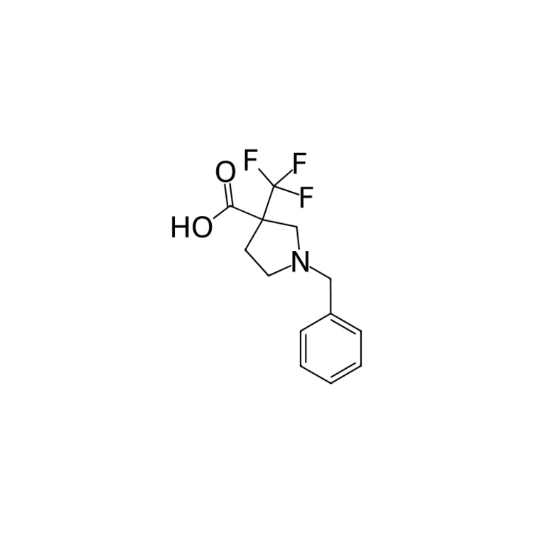 1-benzyl-3-(trifluoromethyl)pyrrolidine-3-carboxylic acid