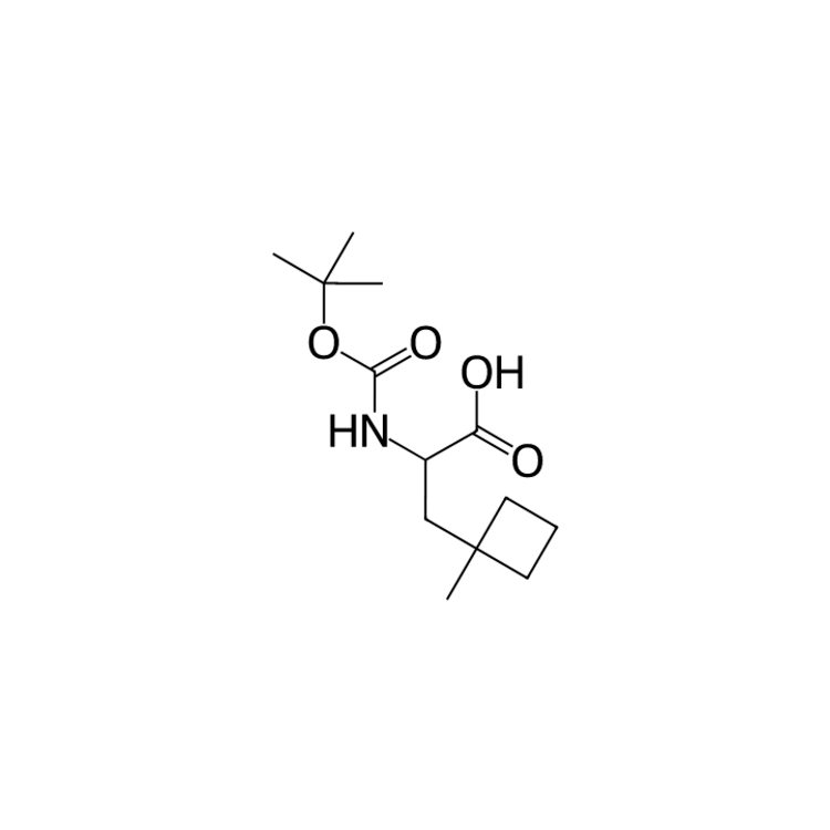 2-(tert-butoxycarbonylamino)-3-(1-methylcyclobutyl)propanoic acid