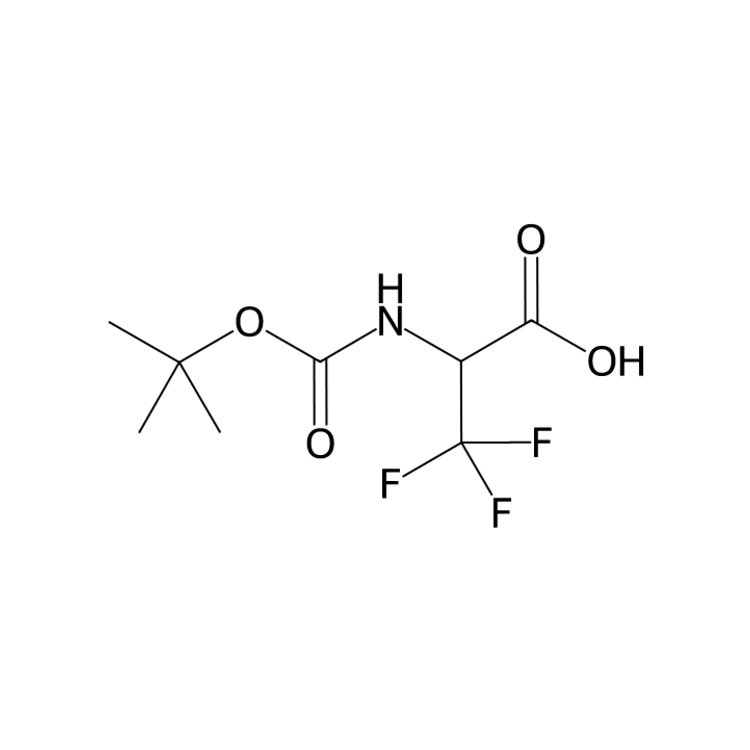 2-(tert-butoxycarbonylamino)-3,3,3-trifluoro-propanoic acid