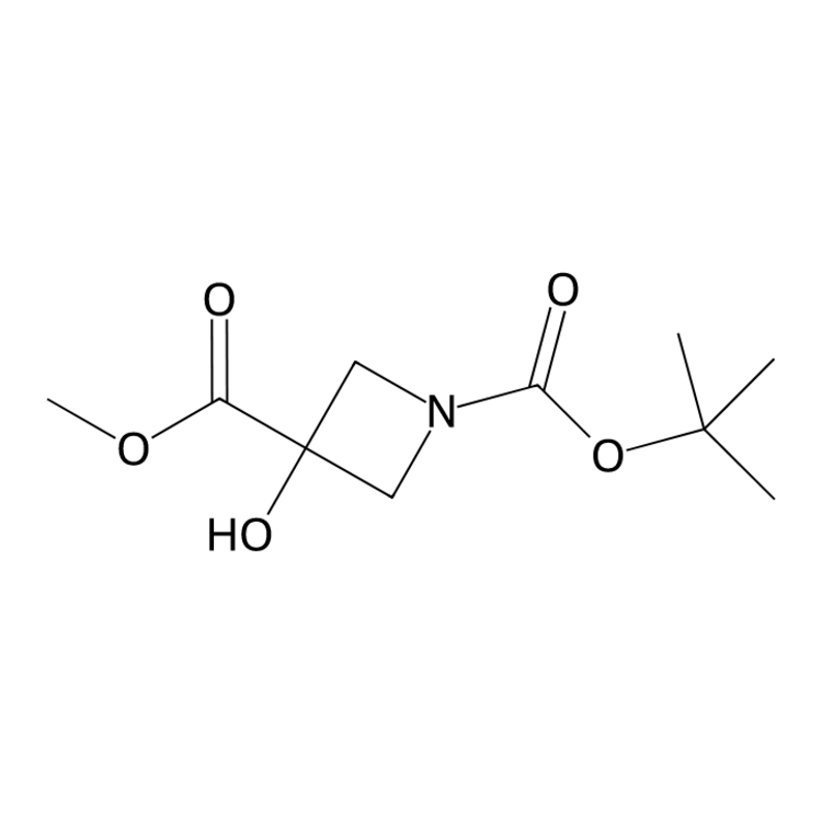 1-tert-butyl 3-methyl 3-hydroxyazetidine-1,3-dicarboxylate