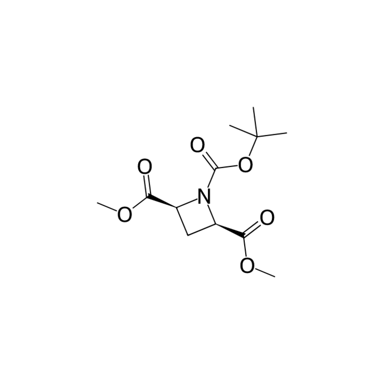 1-tert-butyl 2,4-dimethyl cis-azetidine-1,2,4-tricarboxylate