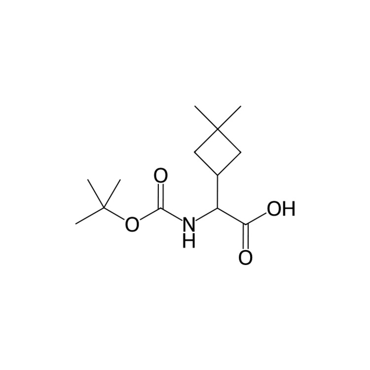 2-(tert-butoxycarbonylamino)-2-(3,3-dimethylcyclobutyl)acetic acid
