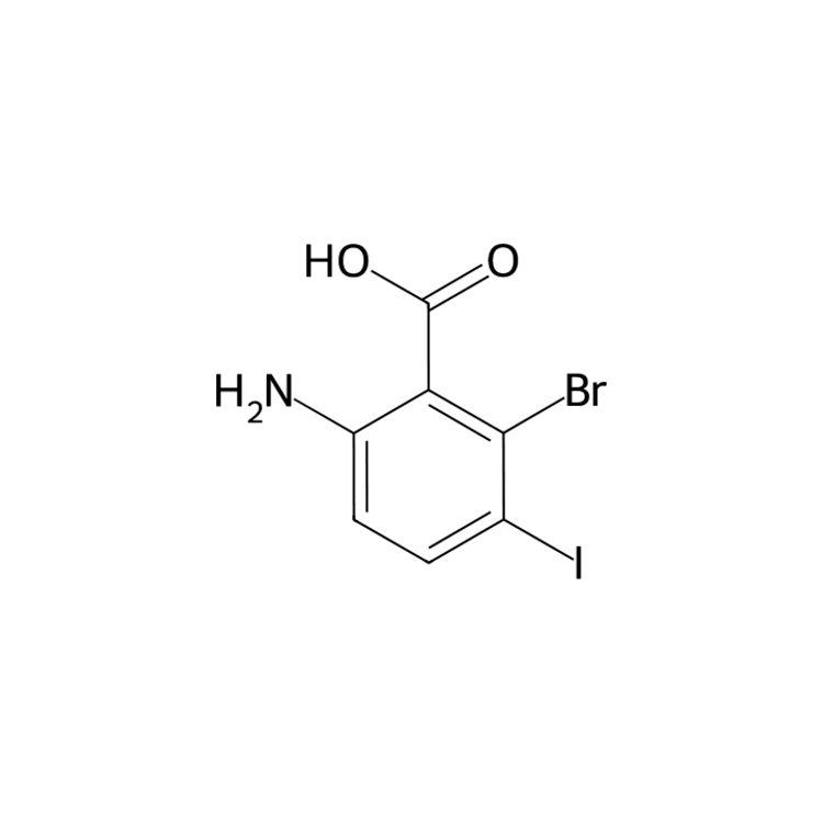 6-amino-2-bromo-3-iodo-benzoic acid
