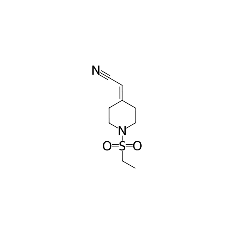 2-[1-(ethanesulfonyl)piperidin-4-ylidene]acetonitrile