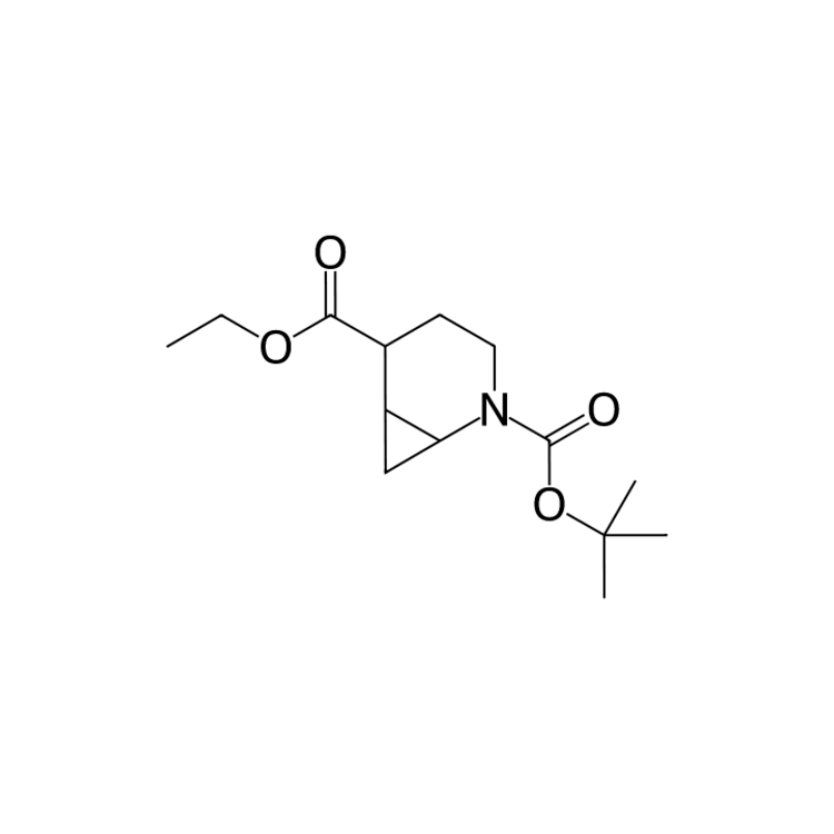 2-(tert-butyl) 5-ethyl 2-azabicyclo[4.1.0]heptane-2,5-dicarboxylate