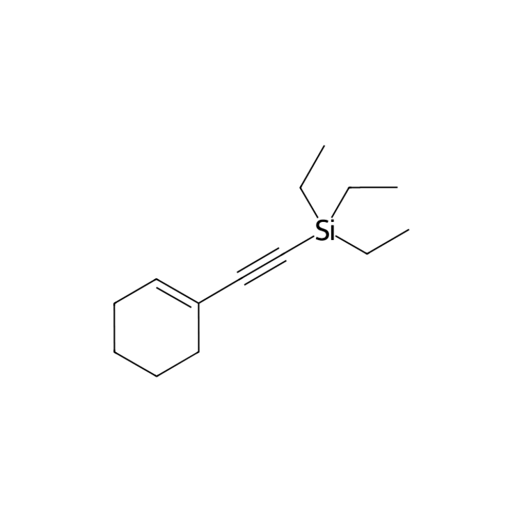 2-(cyclohexen-1-yl)ethynyl-triethyl-silane