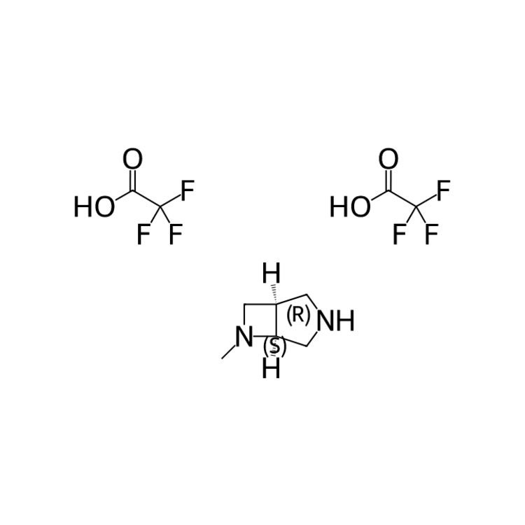 (1R,5S)-6-methyl-3,6-diazabicyclo[3.2.0]heptane; bis(trifluoroacetic acid)