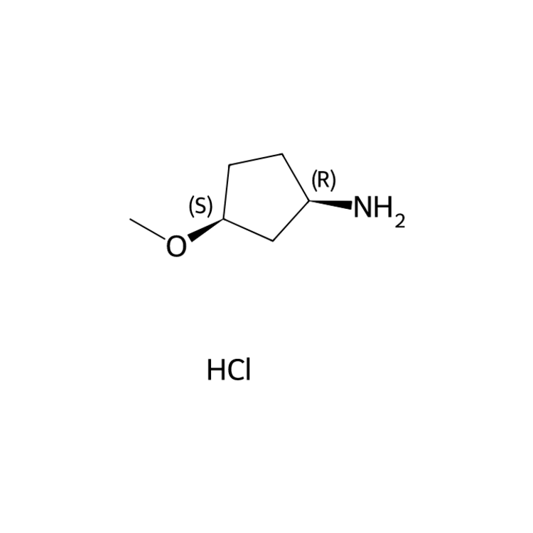 (1R,3S)-3-methoxycyclopentanamine;hydrochloride