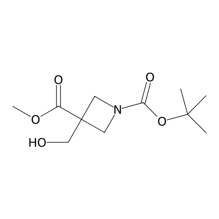 1-tert-butyl 3-methyl 3-(hydroxymethyl)azetidine-1,3-dicarboxylate