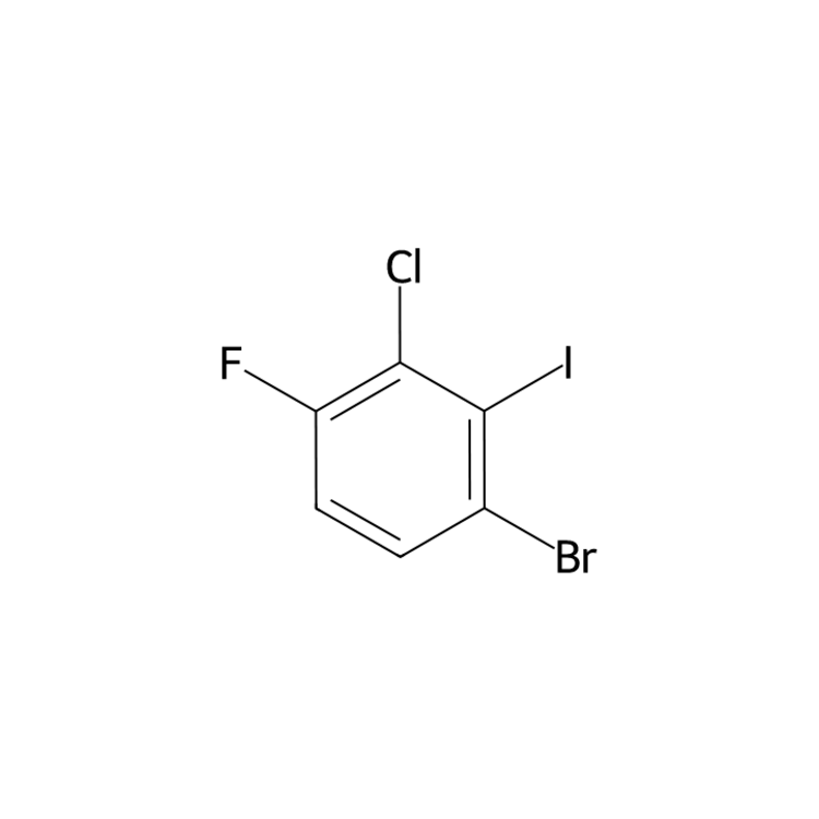 1-bromo-3-chloro-4-fluoro-2-iodo-benzene