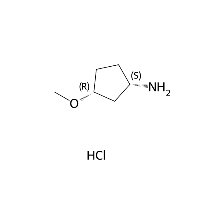 (1S,3R)-3-methoxycyclopentanamine;hydrochloride