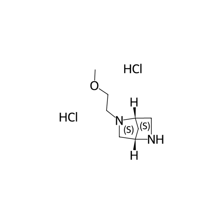 (1S,4S)-2-(2-methoxyethyl)-2,5-diazabicyclo[2.2.1]heptane;dihydrochloride
