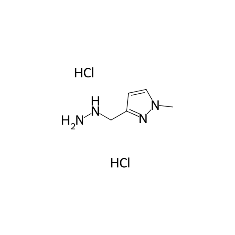 (1-methylpyrazol-3-yl)methylhydrazine;dihydrochloride
