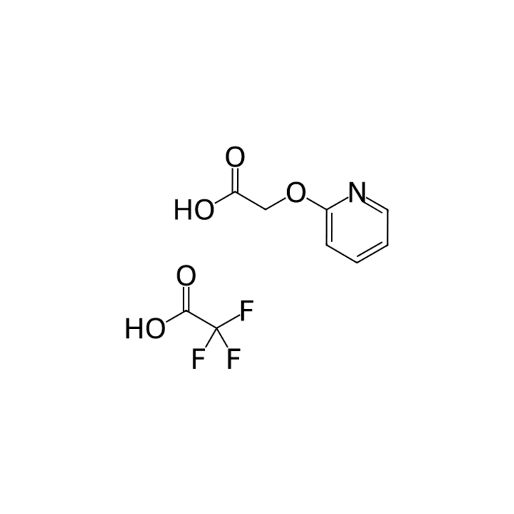 2-(2-pyridyloxy)acetic acid;2,2,2-trifluoroacetic acid