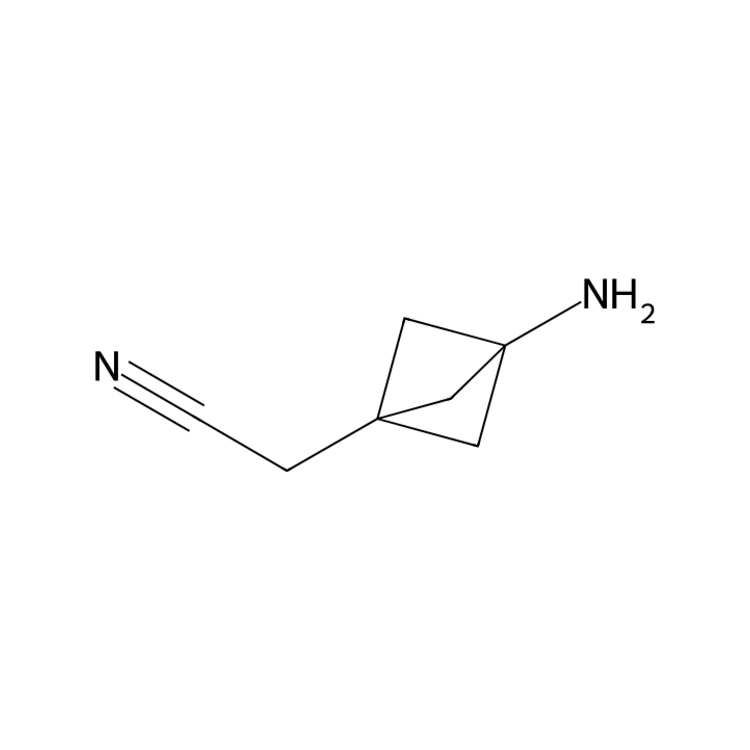 2-(3-amino-1-bicyclo[1.1.1]pentanyl)acetonitrile