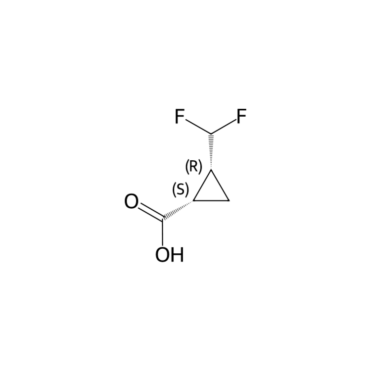 (1S,2R)-2-(difluoromethyl)cyclopropanecarboxylic acid