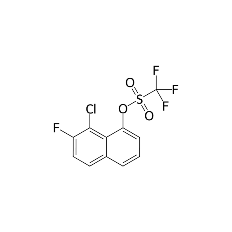 (8-chloro-7-fluoro-1-naphthyl) trifluoromethanesulfonate