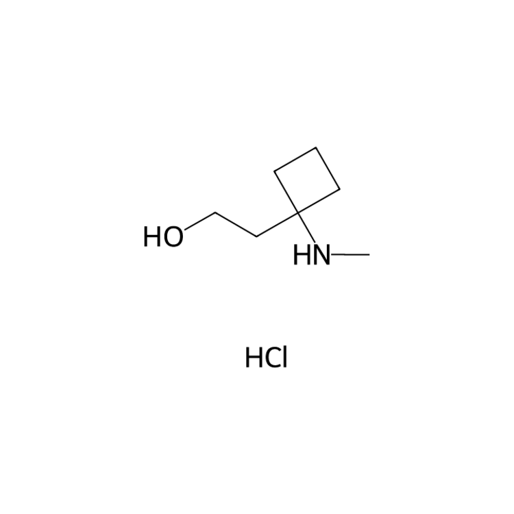 2-[1-(methylamino)cyclobutyl]ethanol;hydrochloride