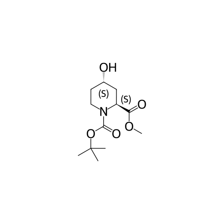 1-tert-butyl 2-methyl (2S,4S)-4-hydroxypiperidine-1,2-dicarboxylate