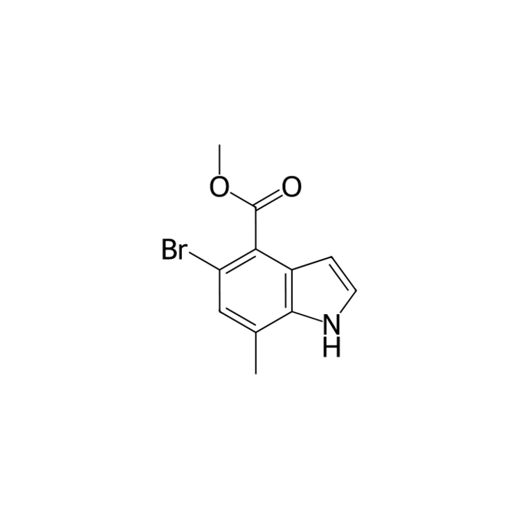 methyl 5-bromo-7-methyl-1H-indole-4-carboxylate