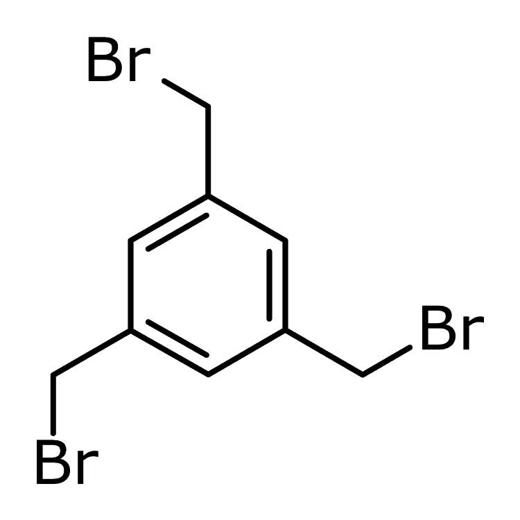 Structure of 18226-42-1 | 1,3,5-tris(bromomethyl)benzene