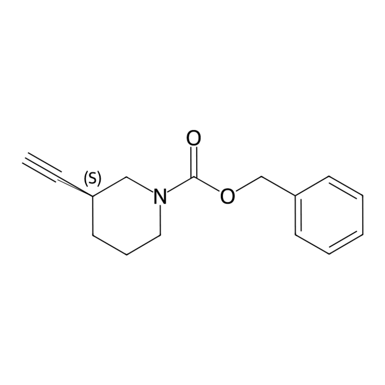 benzyl (3S)-3-ethynylpiperidine-1-carboxylate