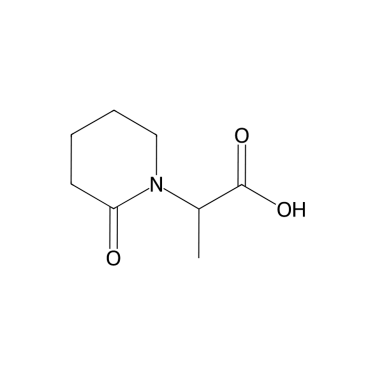 2-(2-oxopiperidin-1-yl)propanoic acid