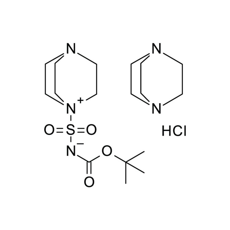 1-Aza-4-azoniabicyclo[2.2.2]octan-4-ylsulfonyl(tert-butoxycarbonyl)azanide DABCO adduct