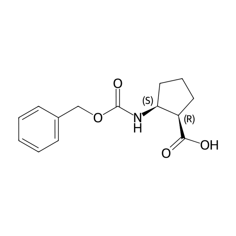 (1R,2S)-2-(benzyloxycarbonylamino)cyclopentanecarboxylic acid