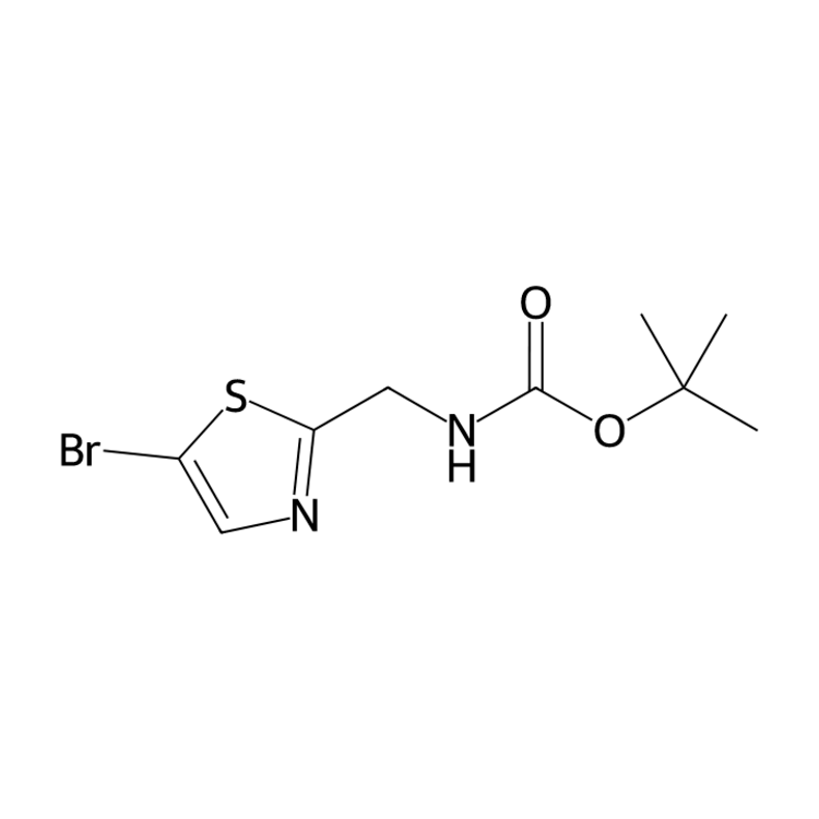 tert-butyl N-[(5-bromothiazol-2-yl)methyl]carbamate
