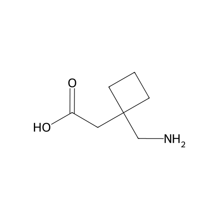 2-[1-(aminomethyl)cyclobutyl]acetic acid