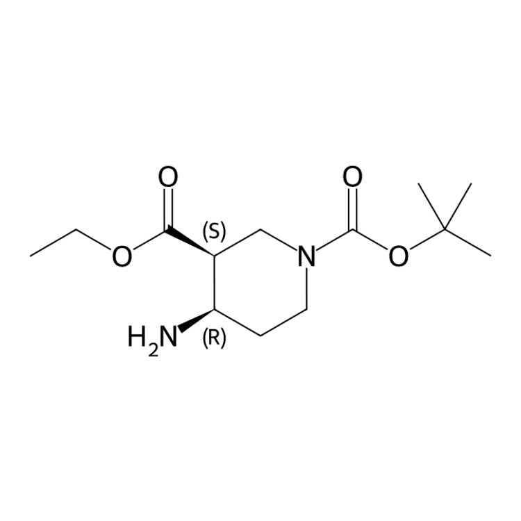 1-tert-butyl 3-ethyl (3S,4R)-4-aminopiperidine-1,3-dicarboxylate