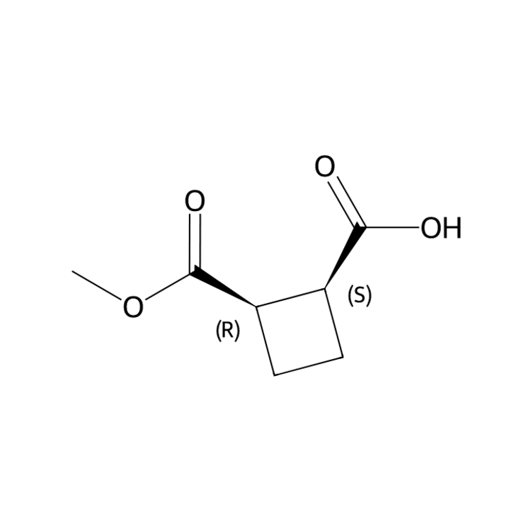 (1S,2R)-2-methoxycarbonylcyclobutanecarboxylic acid